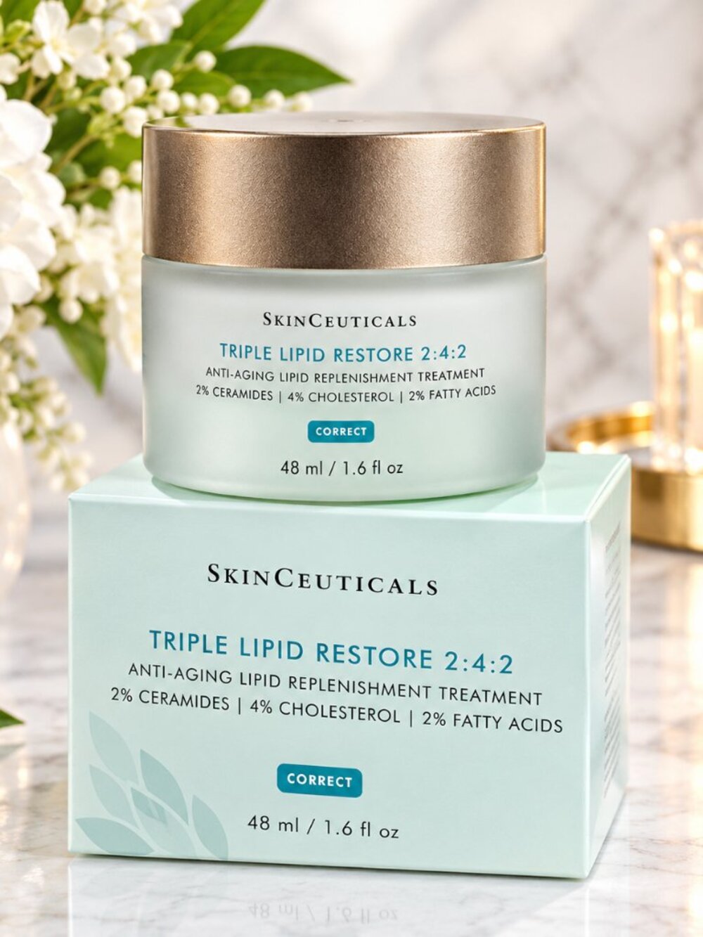 SkinCeuticals' Triple Lipid Restore 1.6 oz Face Cream 2:4:2,48ml - Picture 2 of 2